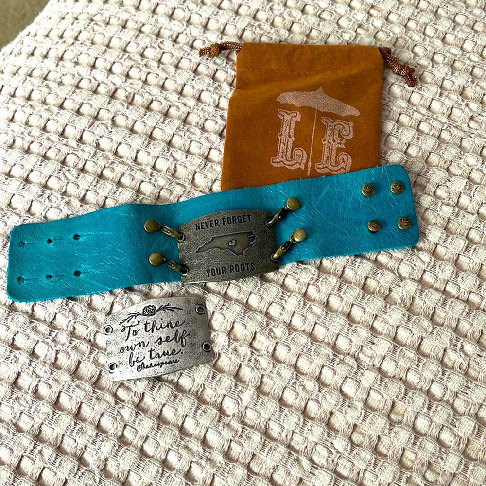 Lenny & Eva leather cuff